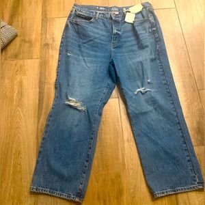 A.N.A HIGHEST-RISE,VINTAGE,straight leg women jeans sz18